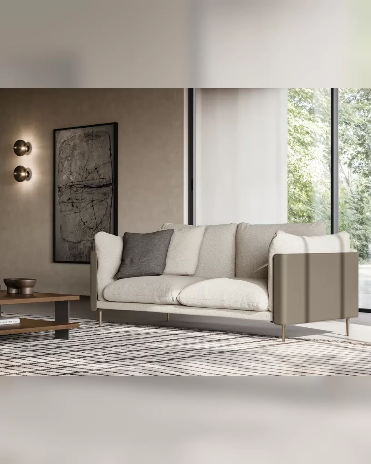 Settanta Sofa, Dall'Agnese sofa made in Italy
