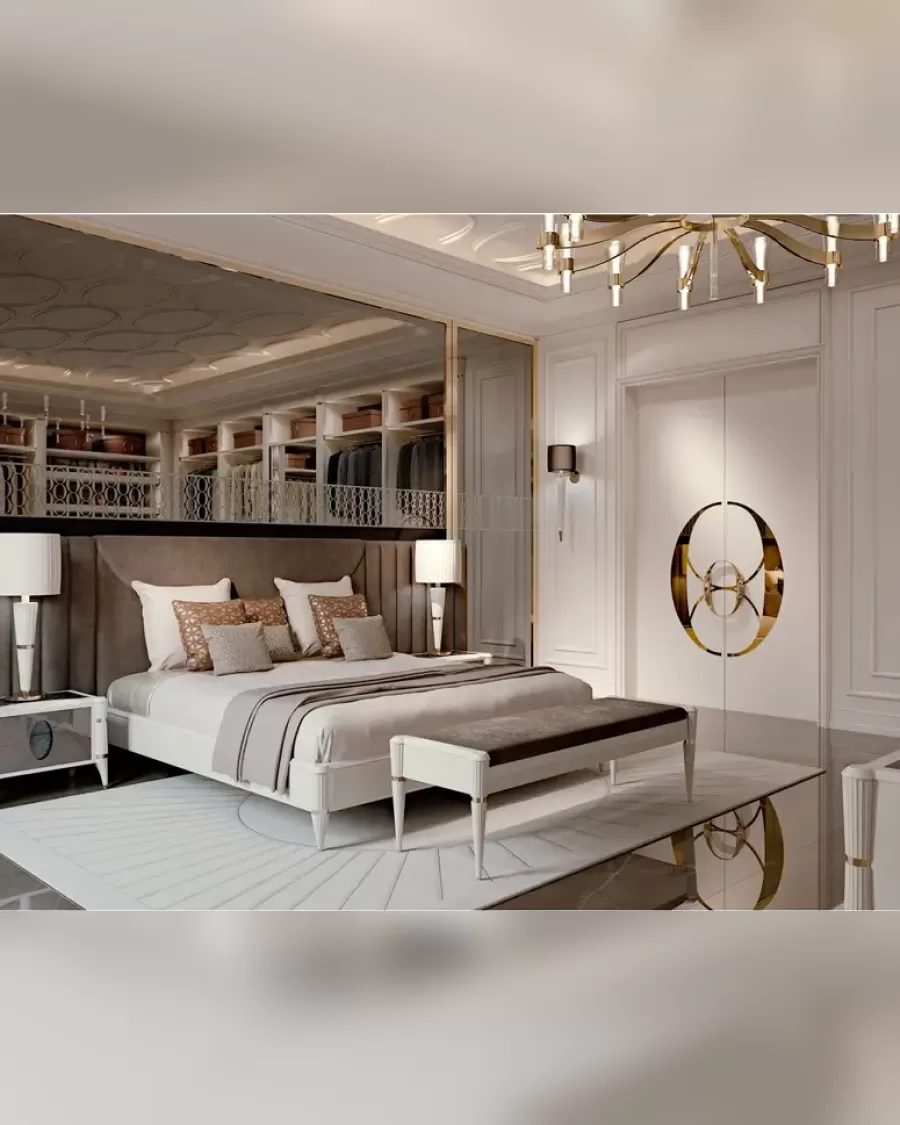 Ellipse Bed with Side Panels by Francesco Pasi, modern Italian bed