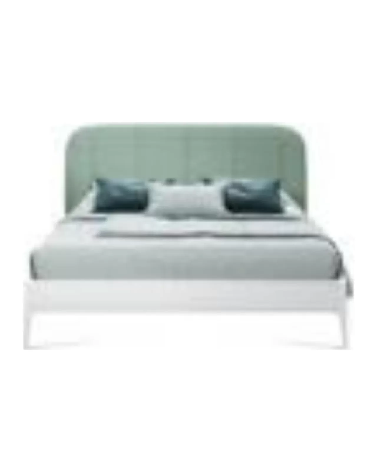 Musa Bed, Headboard Model A, 160x200 by Francesco Pasi, modern Italian upholstered bed