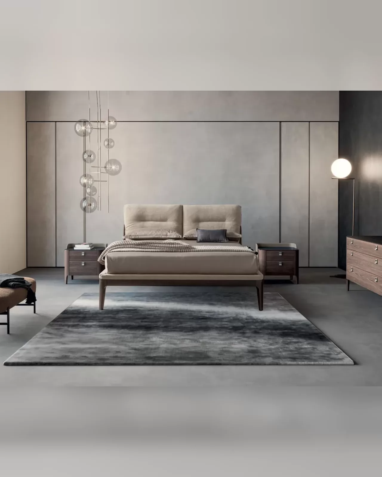 Settanta Bed by Dall'Agnese, designer bed frames