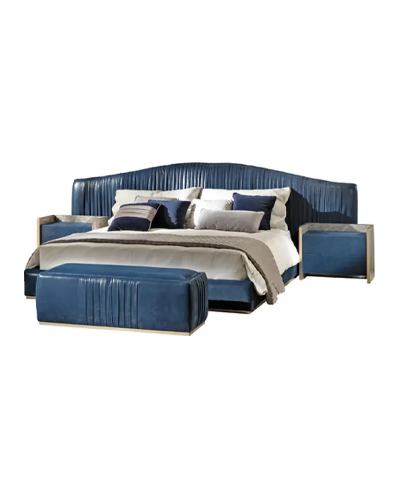 Licena Bed by Epoque, high-end furniture