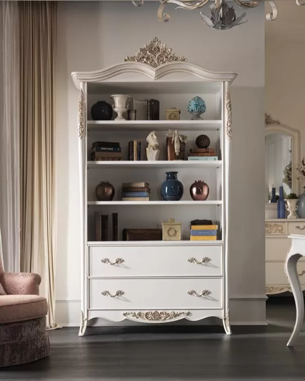 Gran Guardia Bookcase with Drawers by Francesco Pasi, classic living room