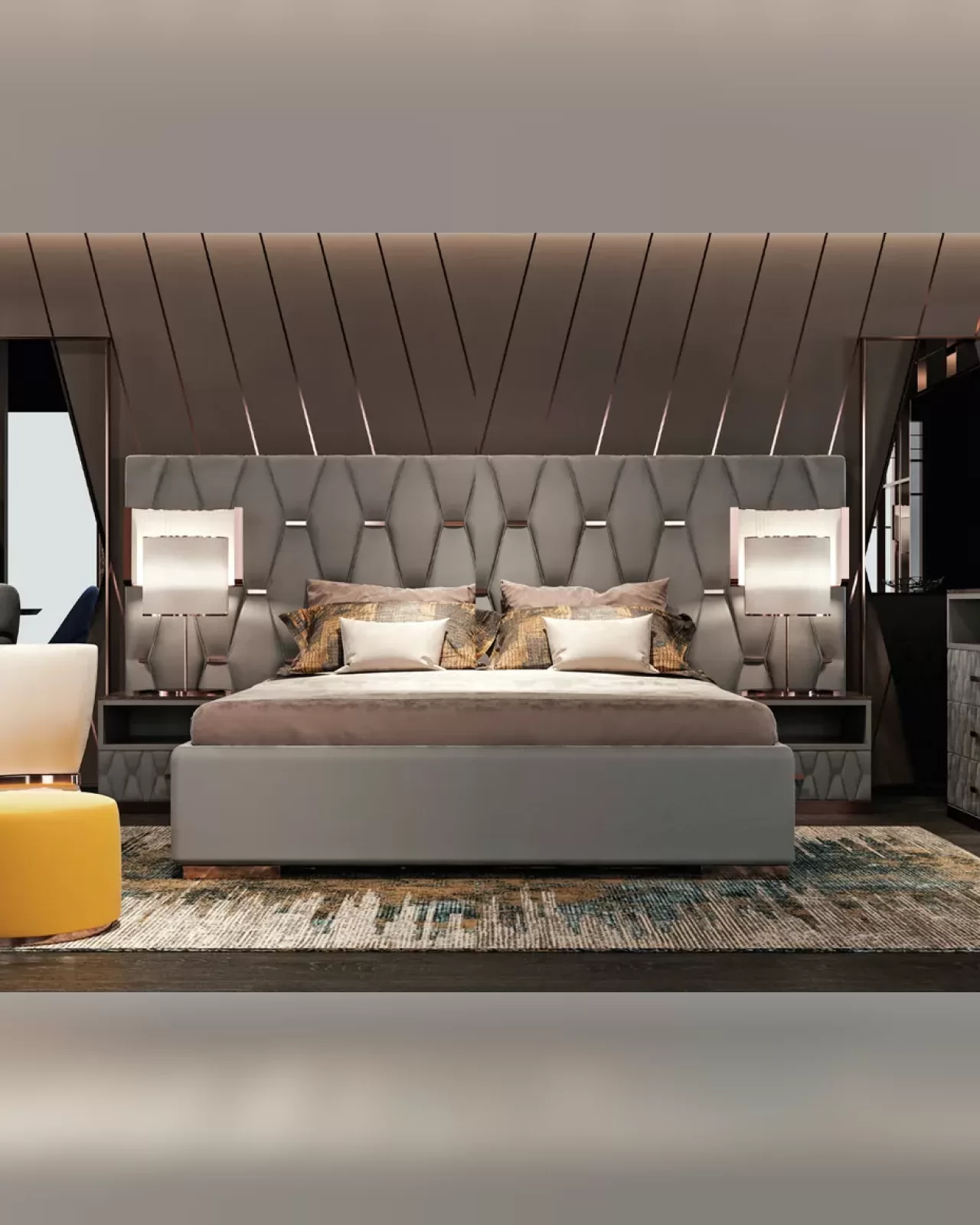 Letto Nefrite, Exence di Epoque