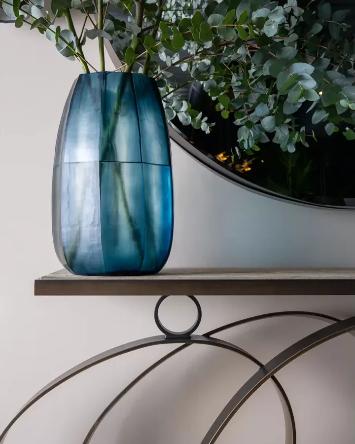 Rodin Console Table by Cantori, luxury furniture made in italy