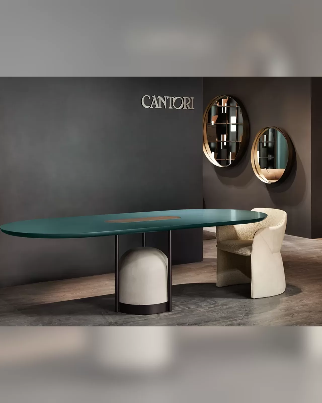 Arcano Dining Table, Cantori Italian furniture