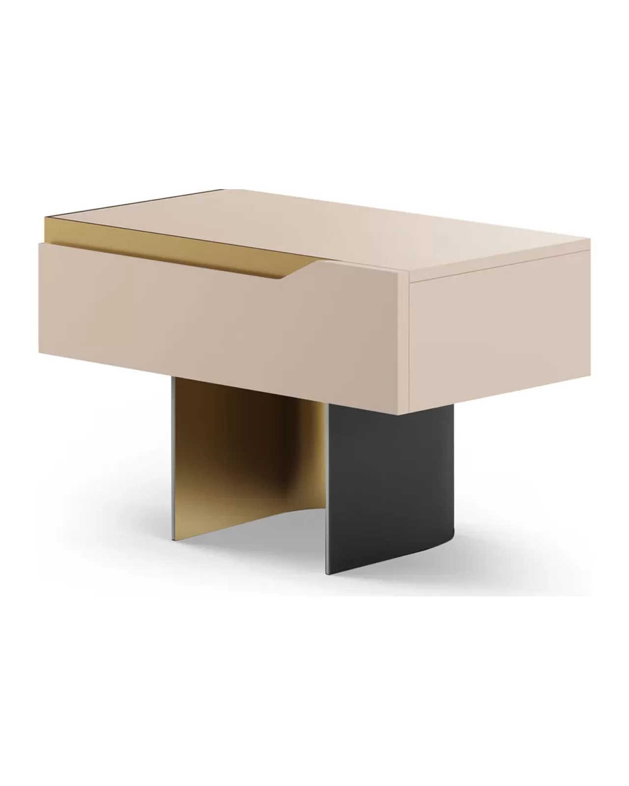 Mirage Bedside Table, High-End Bedroom Furniture