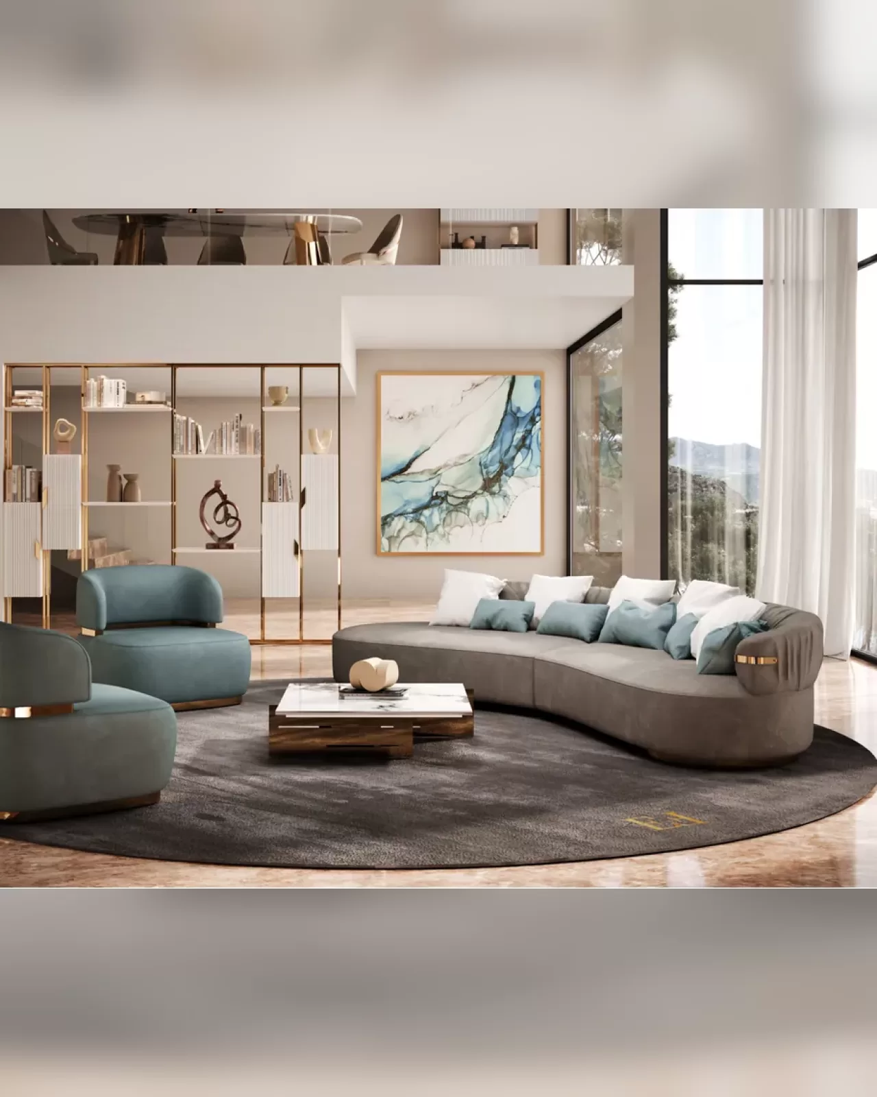 Zamia Sofa by Epoque, italian contemporary furniture