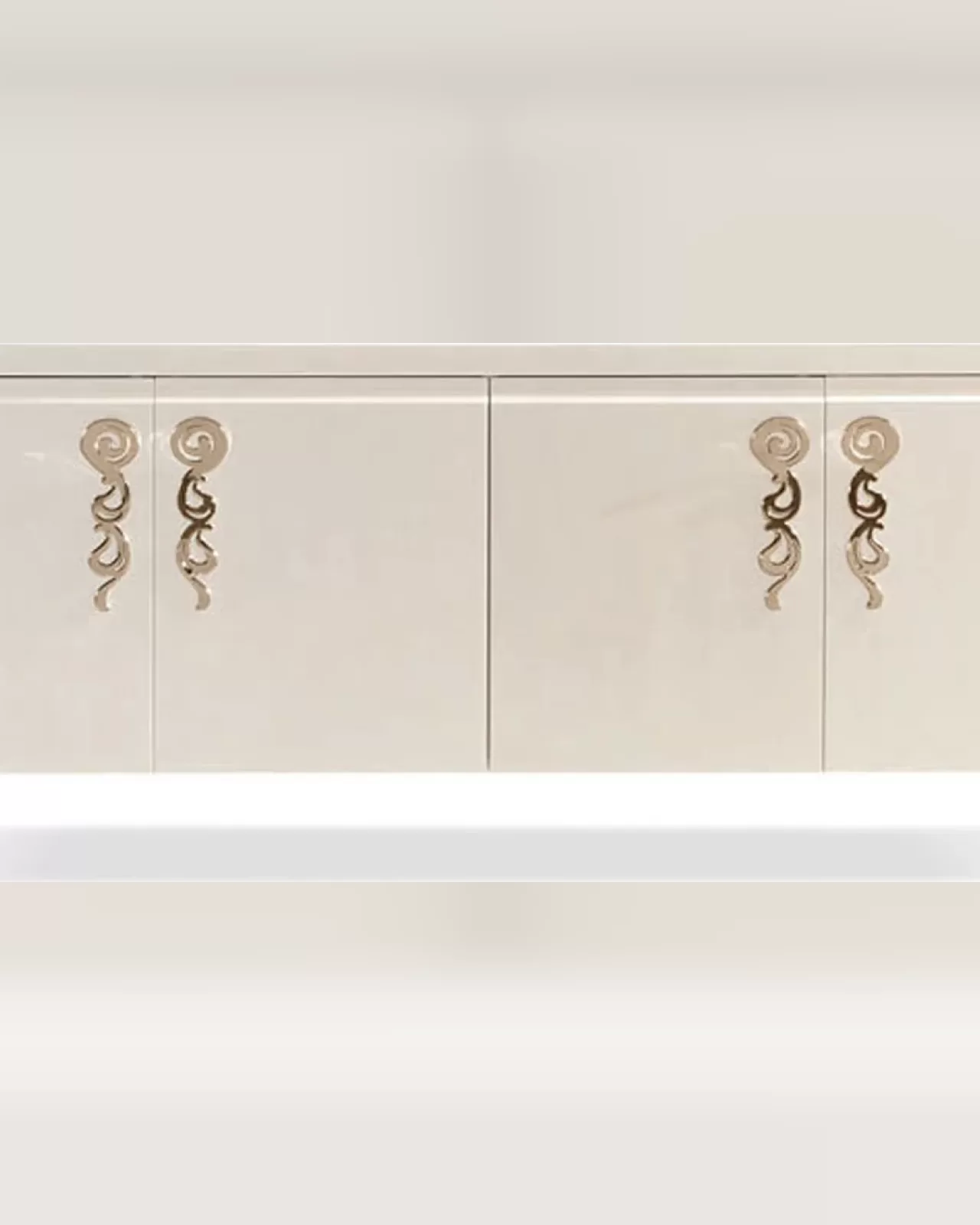 George Sideboard by Cantori, wooden sideboard cabinet with three or four doors