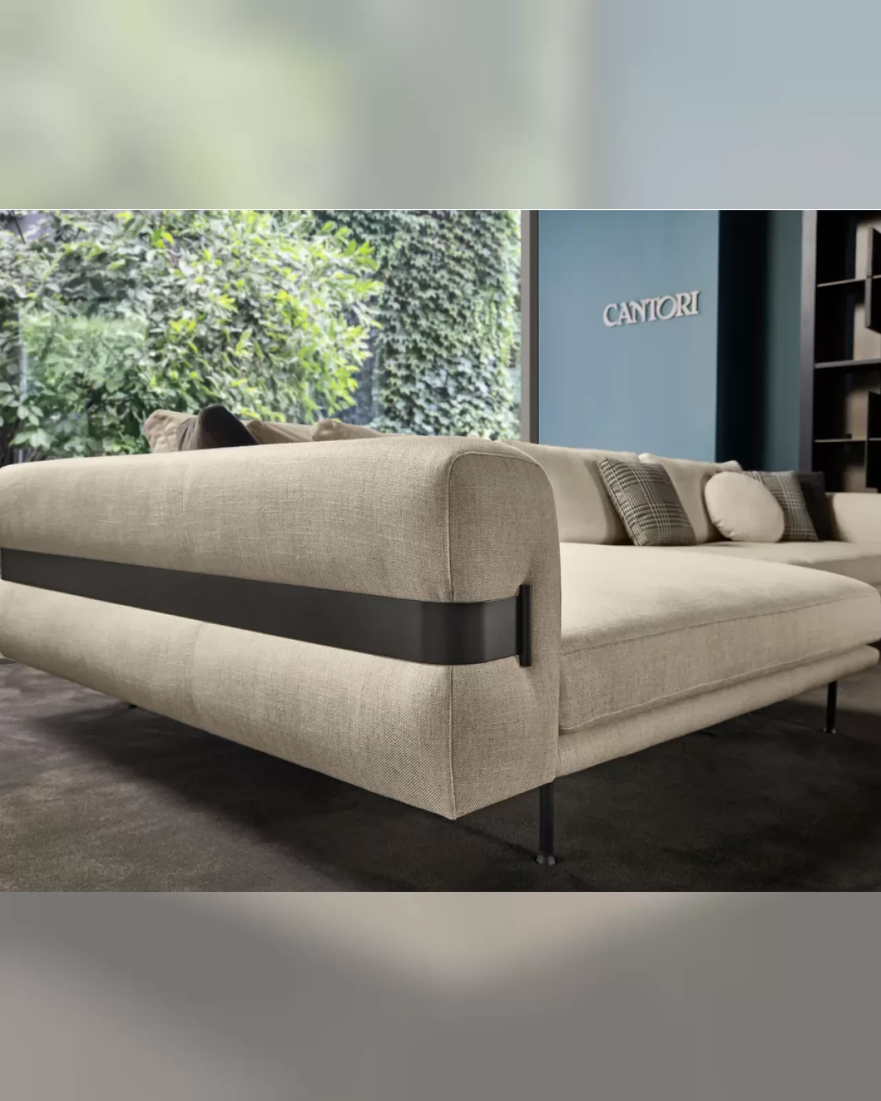 Valley Modular Sofa by Cantori, modular sofa specified by module