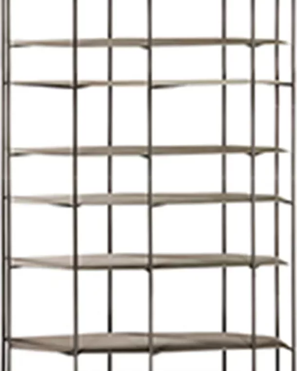 Diadema Bookcase by Cantori, modern luxurious living room set