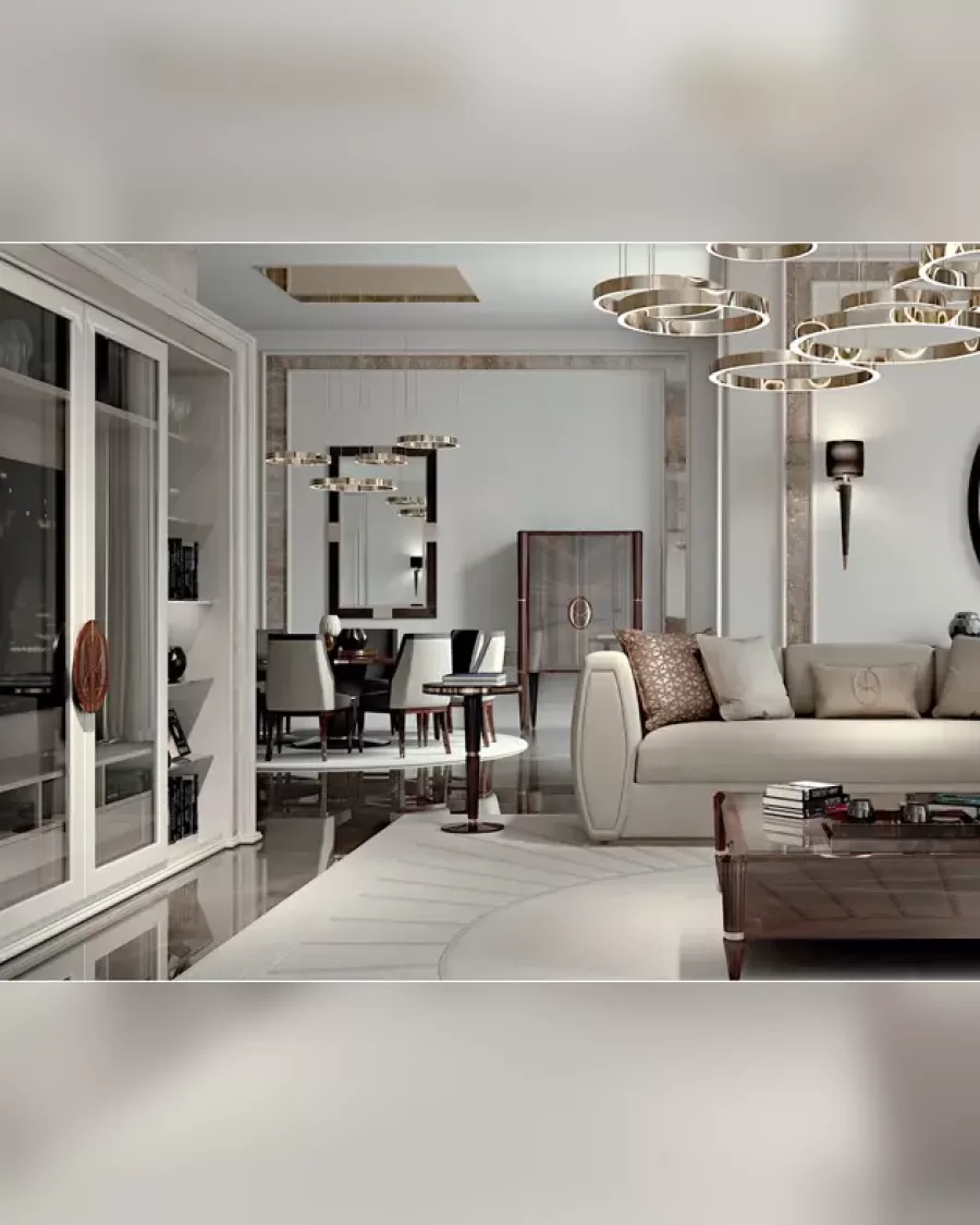 Ellipse Square Coffee Table by Francesco Pasi, high-end living room table