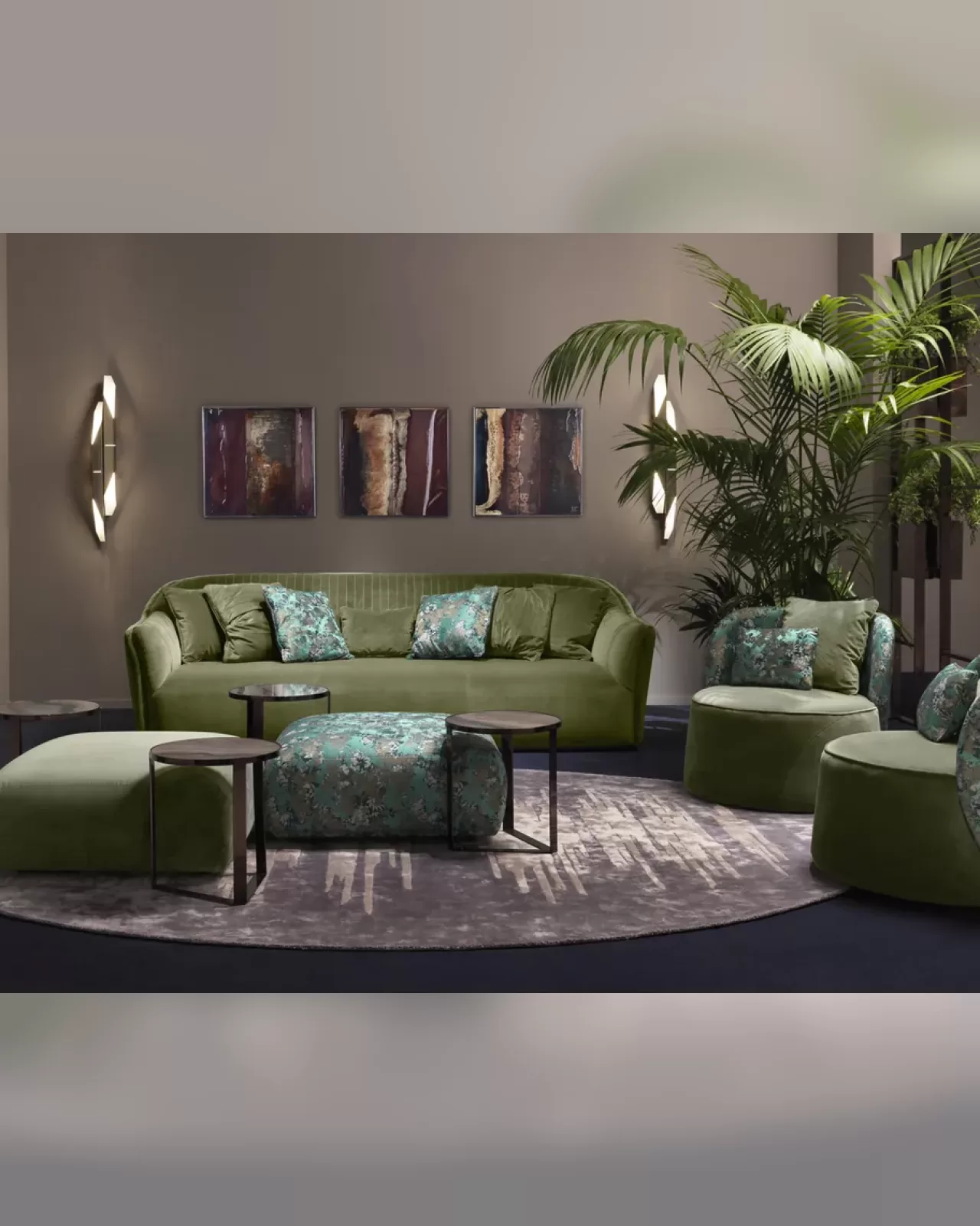 Cobalto Sofa, Epoque modern living room