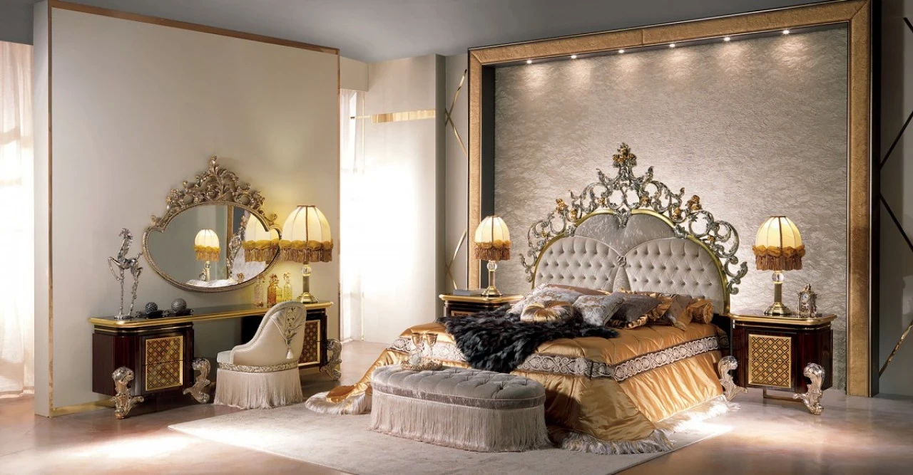Arya Italian Bedroom Set, image 3 of 8, Italian furniture by Cappelletti