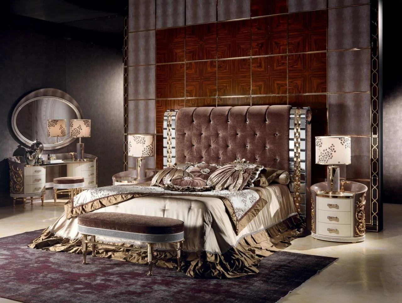 Lilium Bedroom, image 2 of 8, Italian furniture set