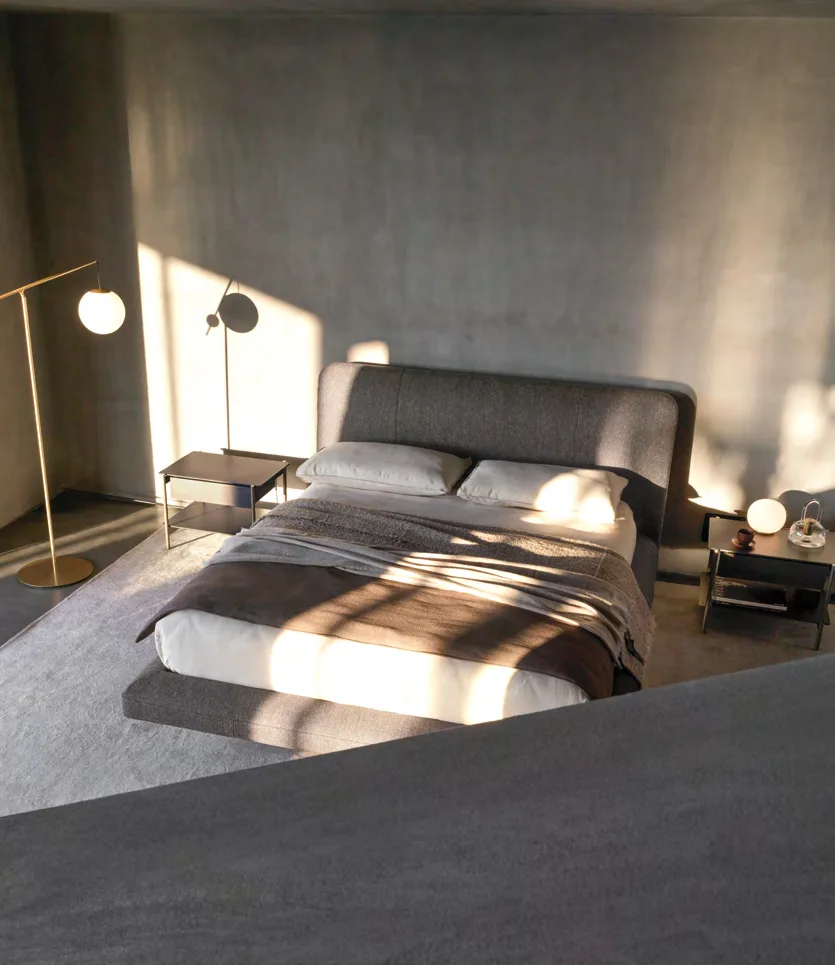 Letto Ditre Italia, letto imbottito di lusso