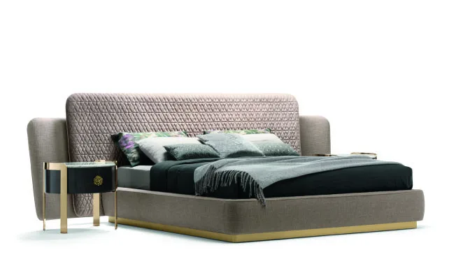 Letto Sheila di Angelo Cappellini, arredamento di lusso per la camera da letto