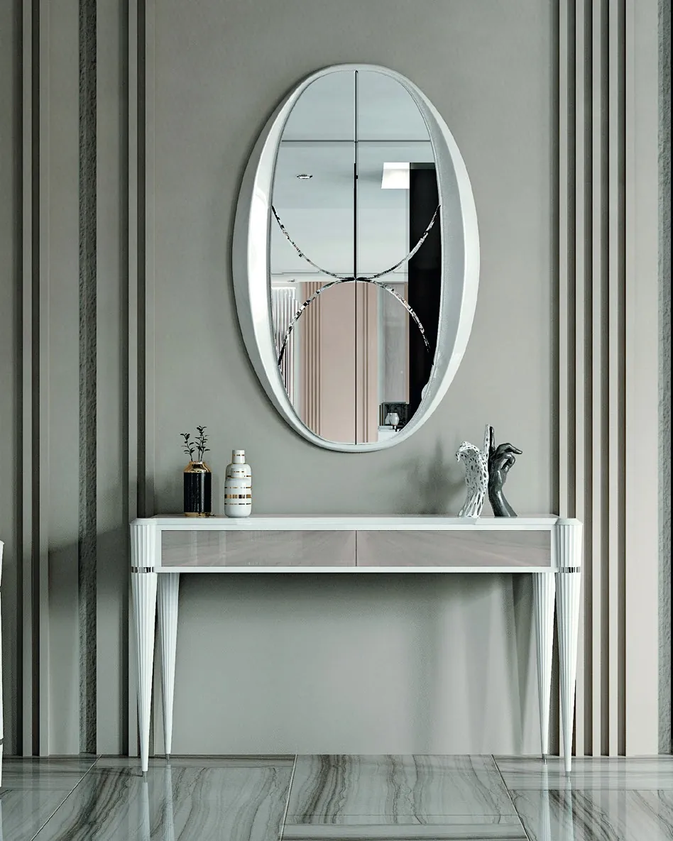 Ellipse Oval Mirror, Bedroom Furniture, by Francesco Pasi