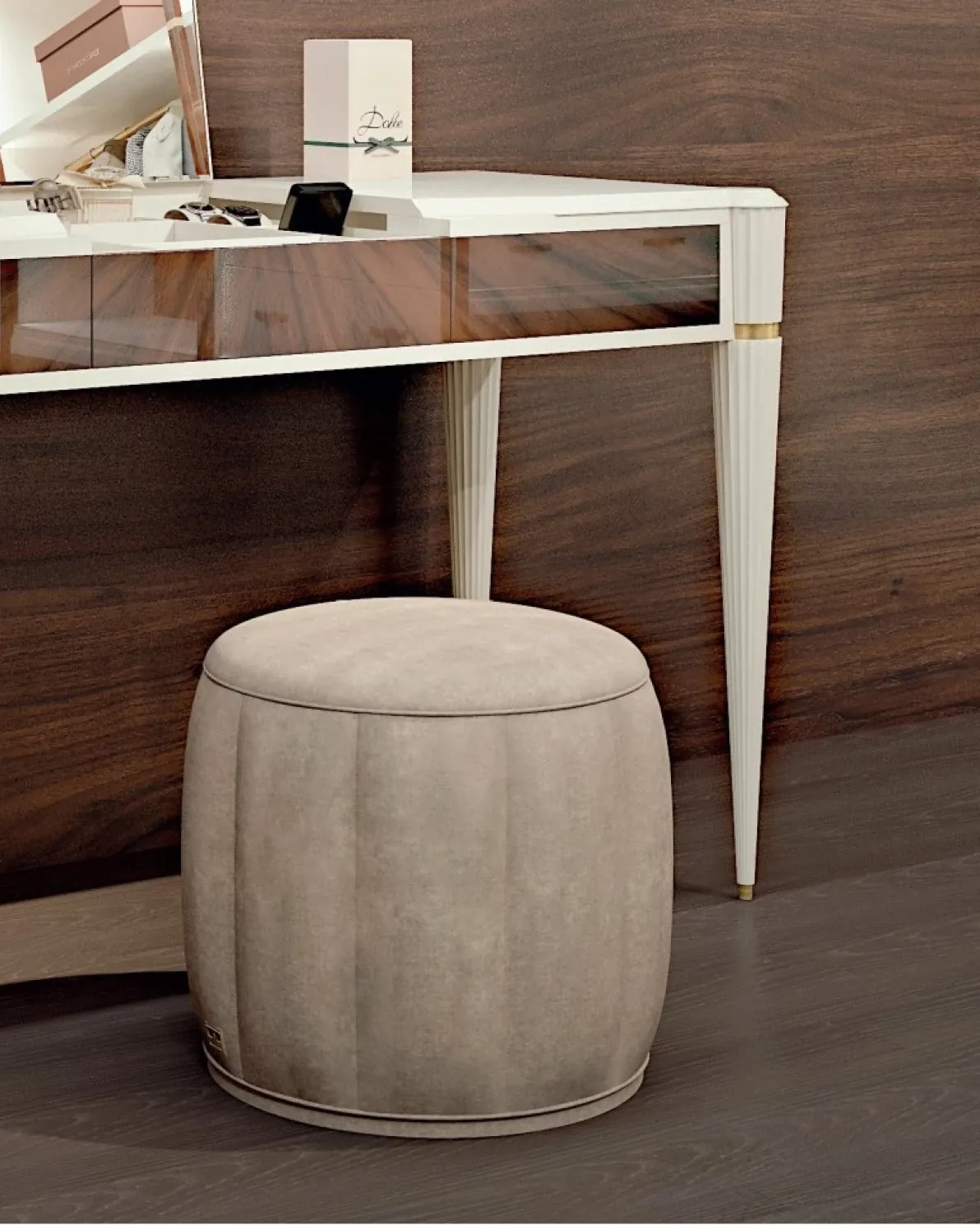 Ellipse Small Pouf, Bedroom Furniture, by Francesco Pasi