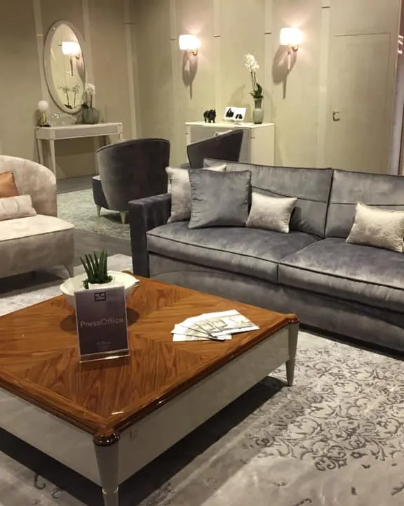 Ellipse Square Coffee Table, Francesco Pasi Italian furniture for the living room