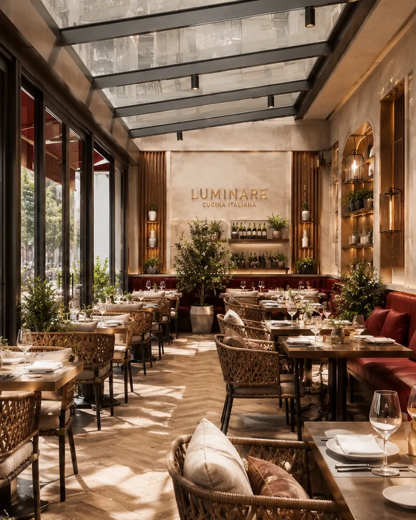 Restaurant interior design company, image 4 of 5, by Nobili Design