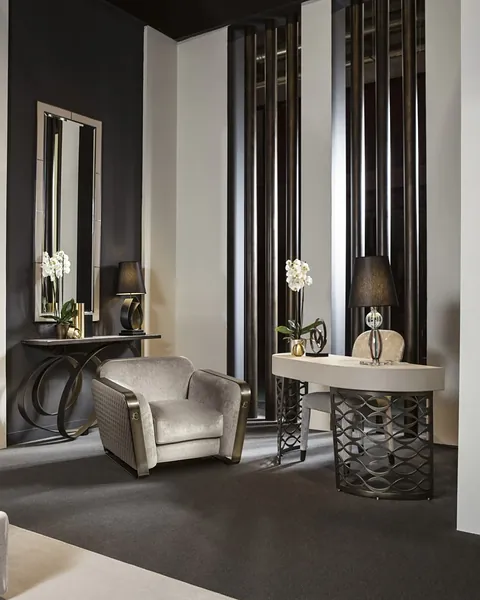 Credenza Voyage di Cantori, soggiorno moderno, ispirazione per la zona giorno di un attico