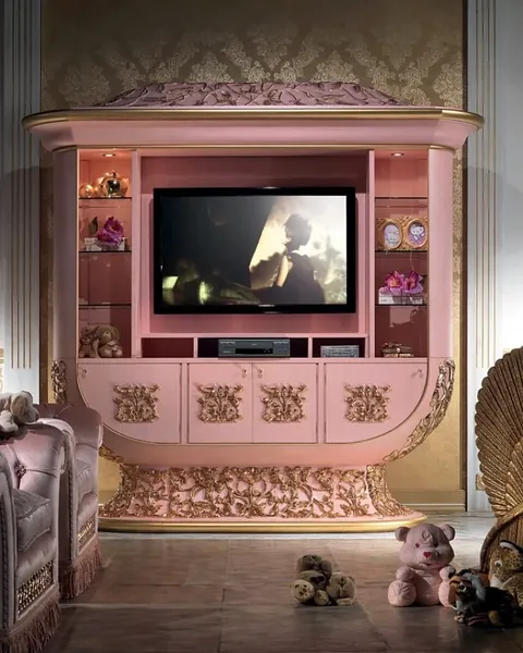 Soggiorno Imperial di Cappelletti, immagine 2 di 6, mobili italiani per il soggiorno di una villa