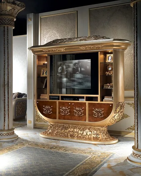 Soggiorno Imperial di Cappelletti, immagine 5 di 6, mobili italiani per il soggiorno di una villa