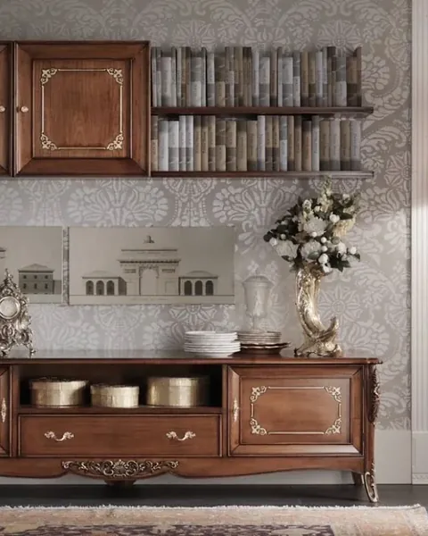 Francesco Pasi Classic, soggiorno classico, ispirazione d'arredo per un living open space