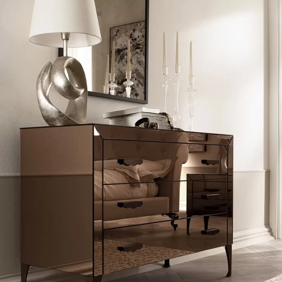 Adone Chest Of Drawers by Cantori, dresser, bedroom dresser, 115 cm wide