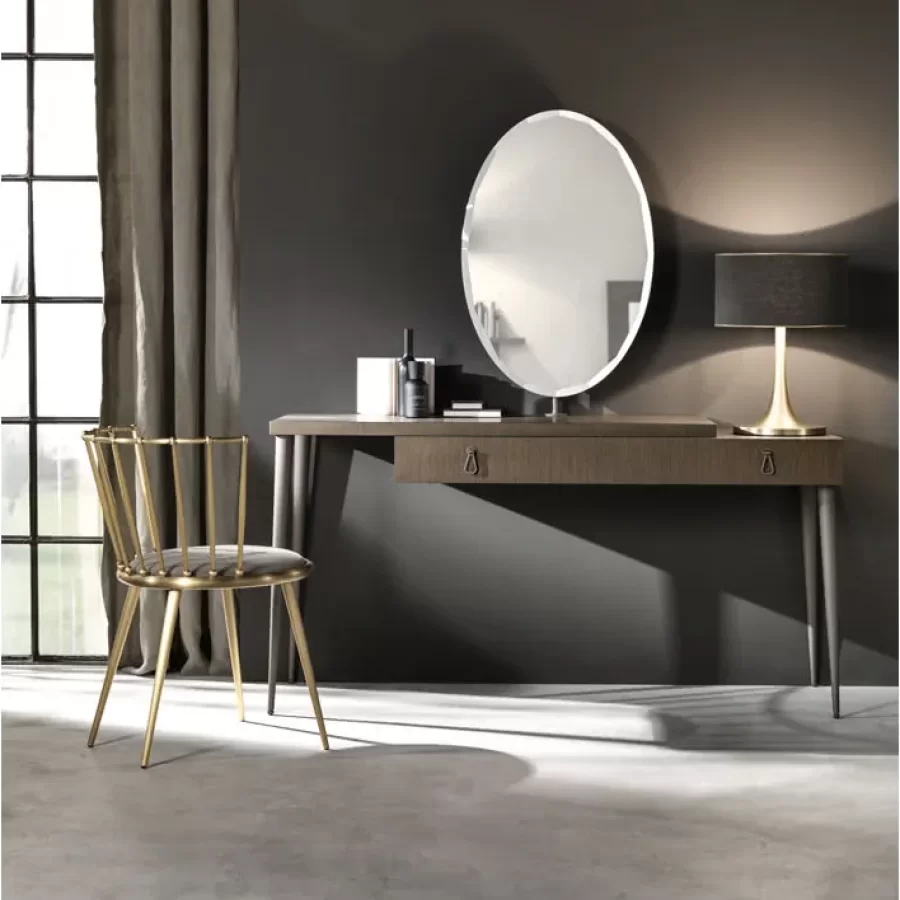 Aurora Bacchettata Dining Chair by Cantori, luxury dining chair, 62 cm wide