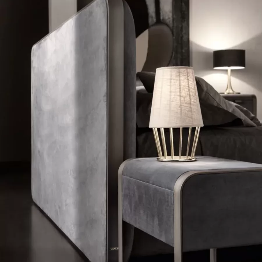 Elvis Bedside Table by Cantori, nightstand, modern bedside table, 49 cm wide