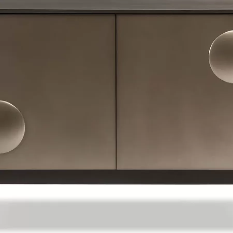 Melody Sideboard by Cantori, made to order in Italy, buffet cabinet, 216 cm wide