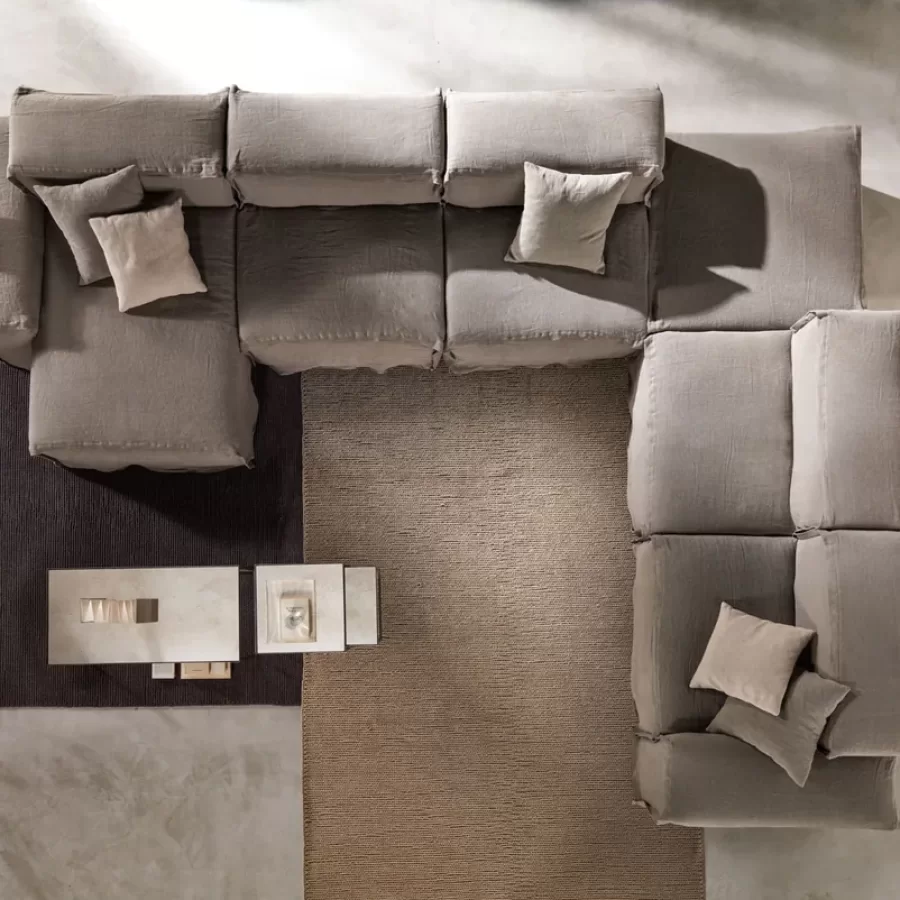 Narciso Sofa Side Tables by Cantori, side tables