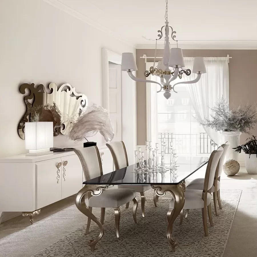 Raffaello Dining Chair by Cantori, luxury dining chair, 53 cm wide