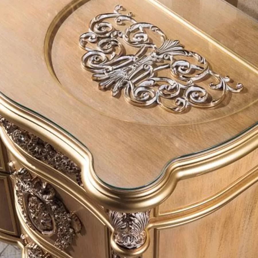 Royal Chest of Drawers RY009 by Cappelletti, bedroom dresser, 137 cm wide