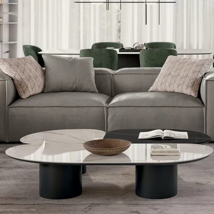 Atollo Coffee Table by Dall'Agnese, modern coffee table, 55 to 150 cm wide