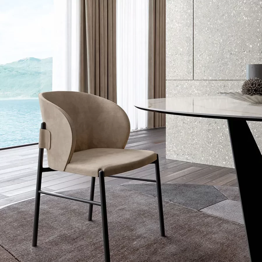 Supernova Dining Chair by Dall'Agnese, dining chair, 52 cm wide