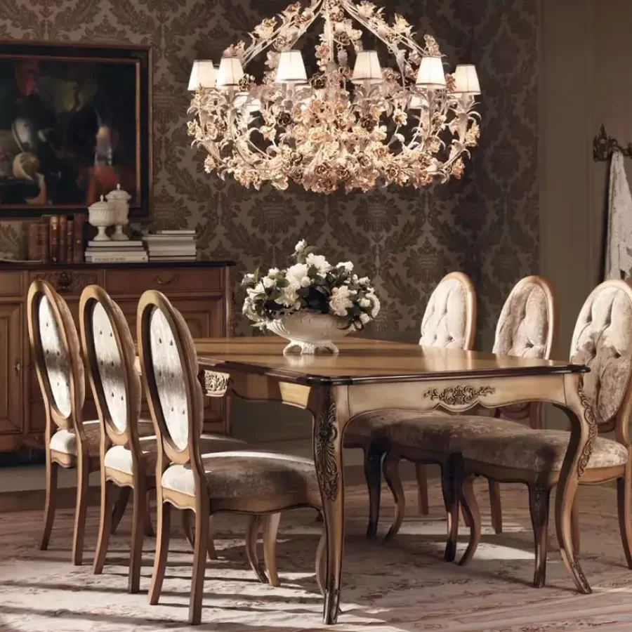 Gran Guardia Dining Chair 2010 by Francesco Pasi, classic dining chair, 53 cm wide