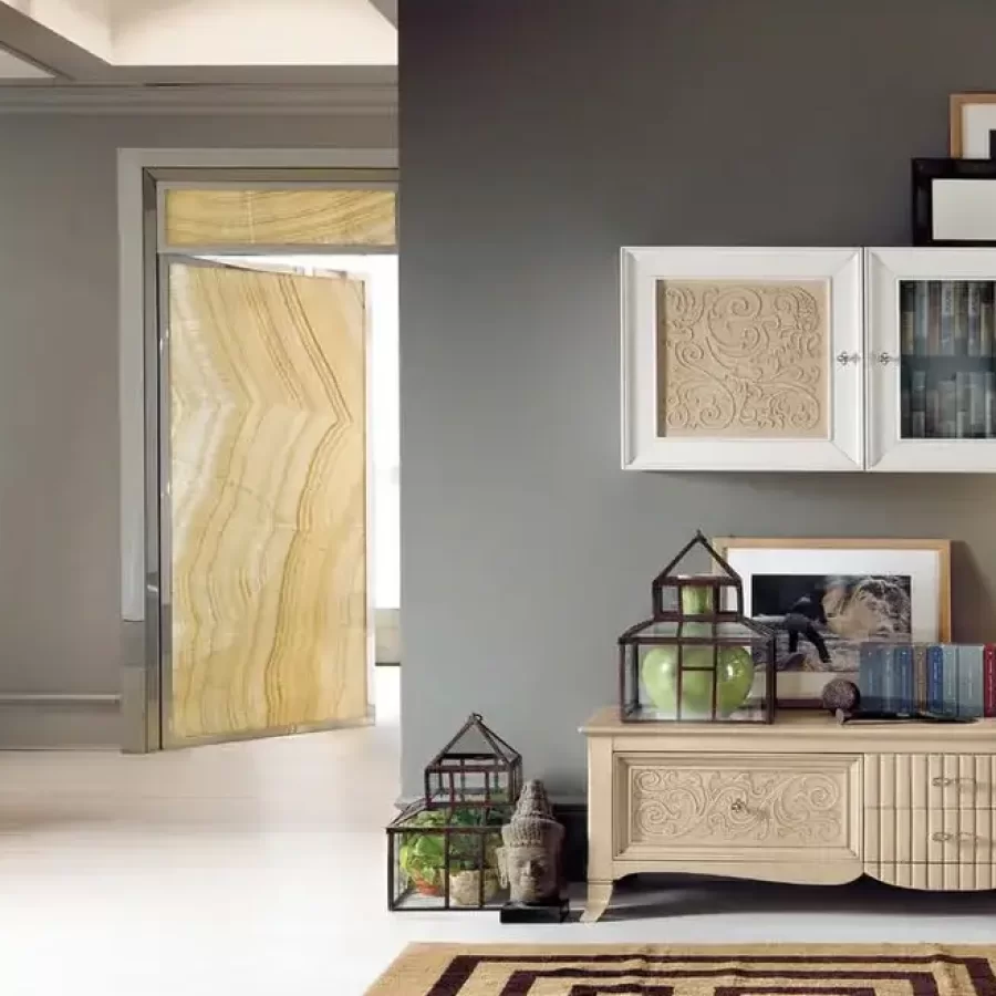 New Deco Wall Composition 4 by Francesco Pasi, classic Italian furniture for the living room