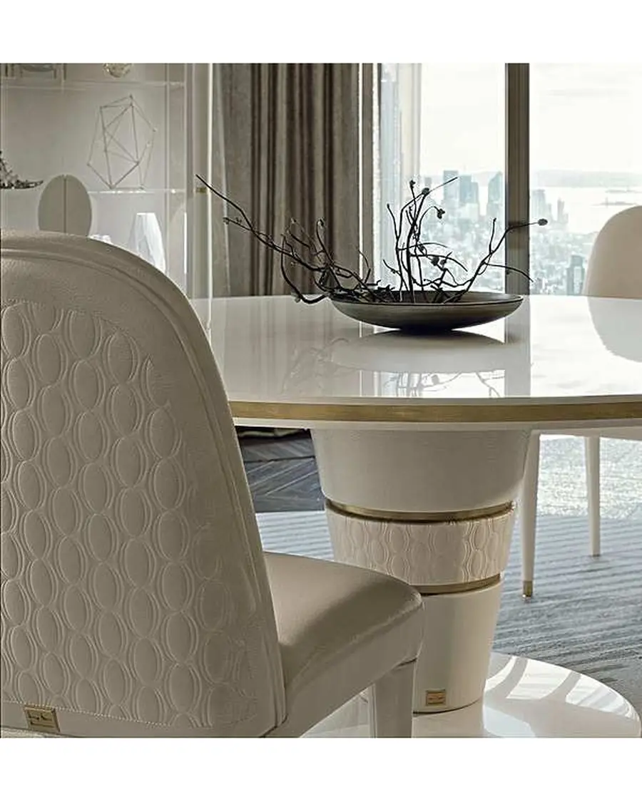 Ellipse upholstered dining chair, Francesco Pasi, supplementary photo, photo 7 of 12