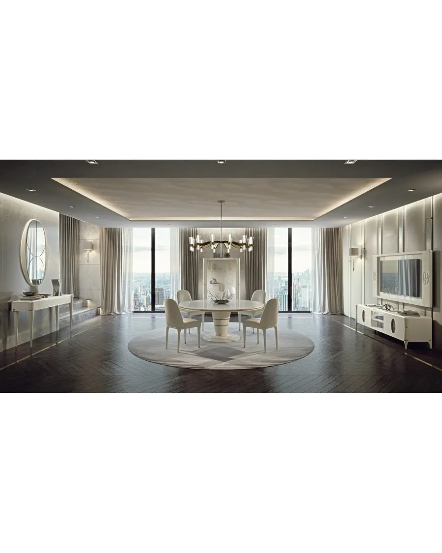 Ellipse upholstered dining chair, Francesco Pasi, supplementary photo, photo 2 of 12
