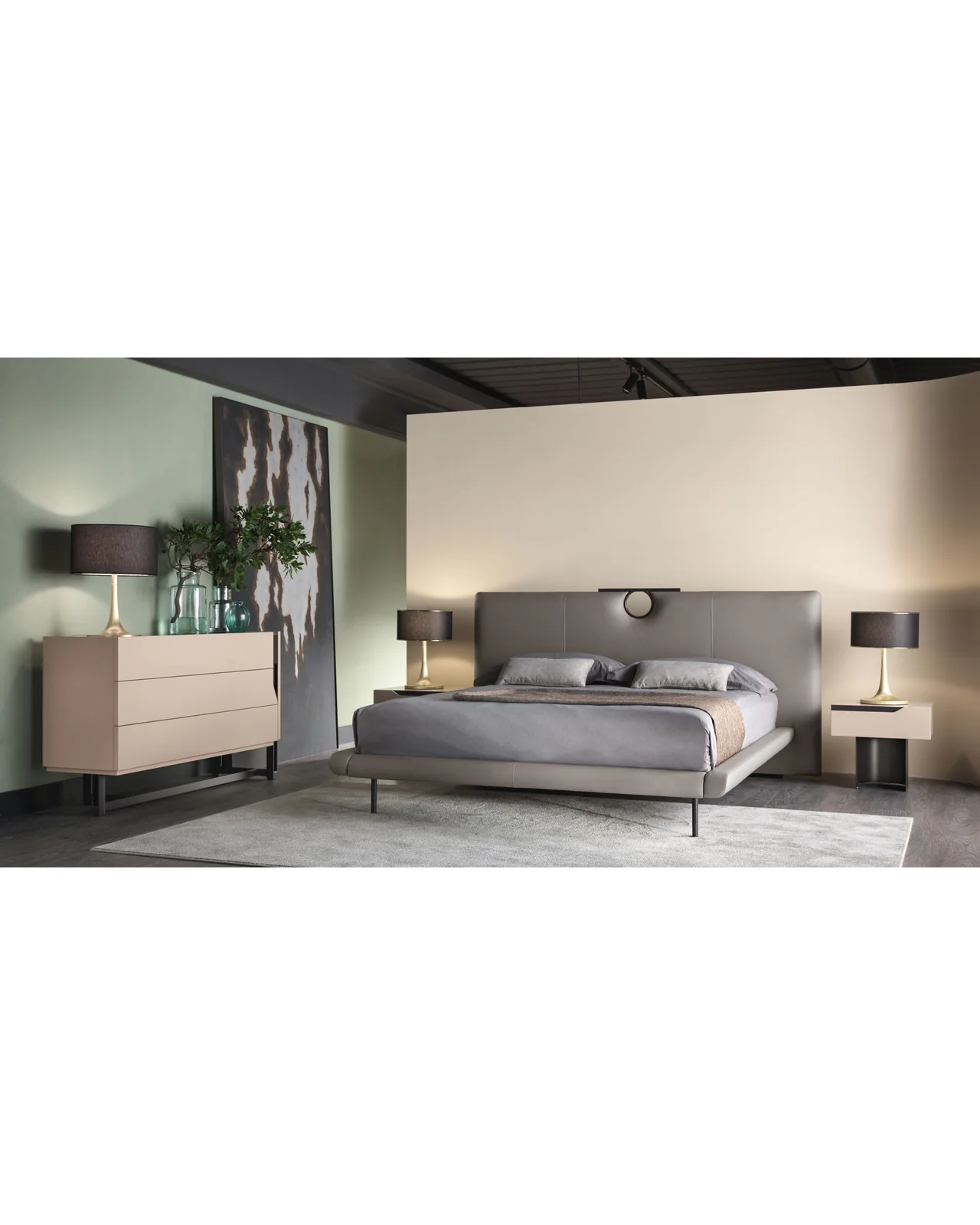 Letto Bay 2 di Cantori, in un ambiente, foto 5 di 5, catalogo Nobili Design