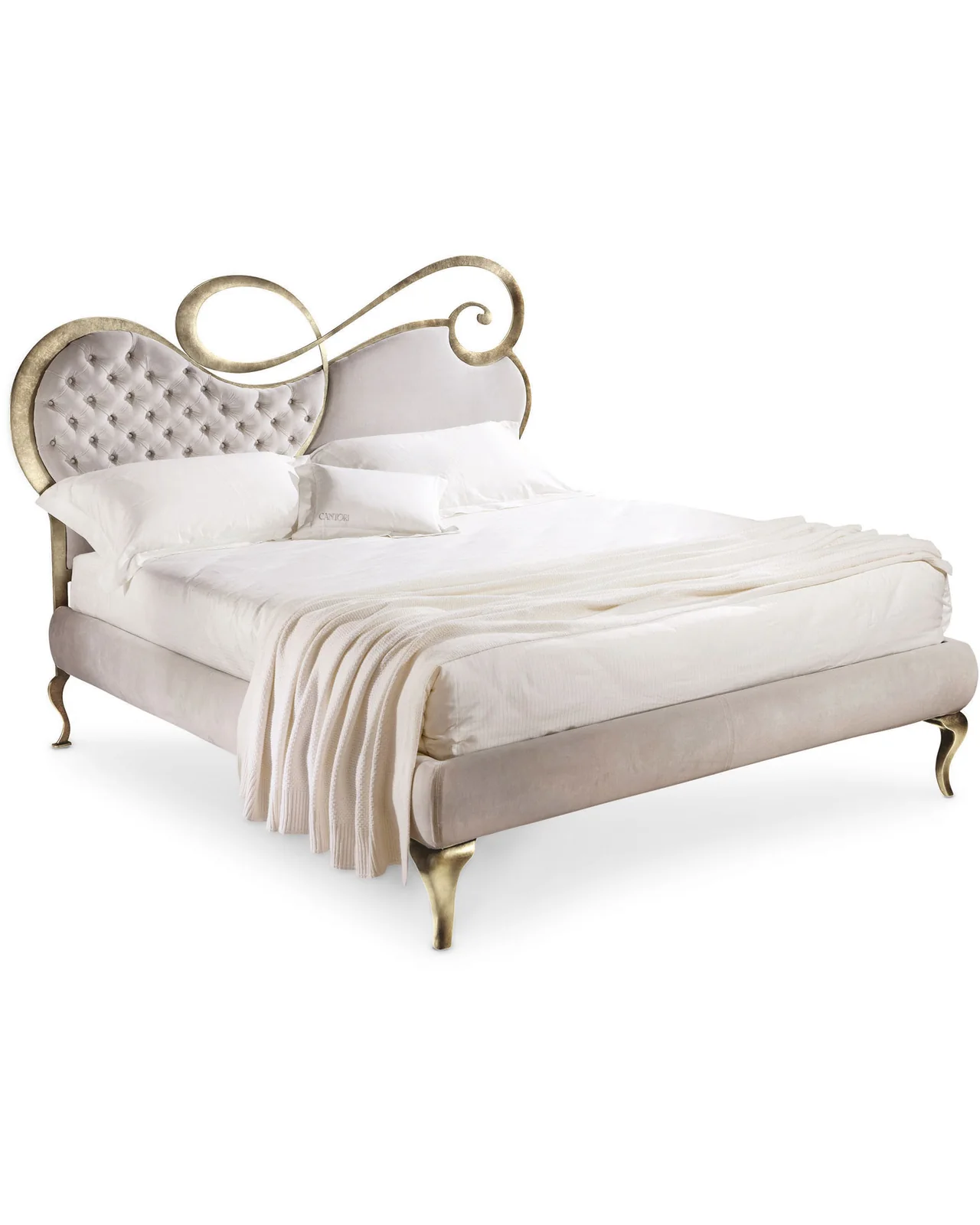 Letto Chopin di Cantori, vista in studio, foto 1 di 3, catalogo Nobili Design