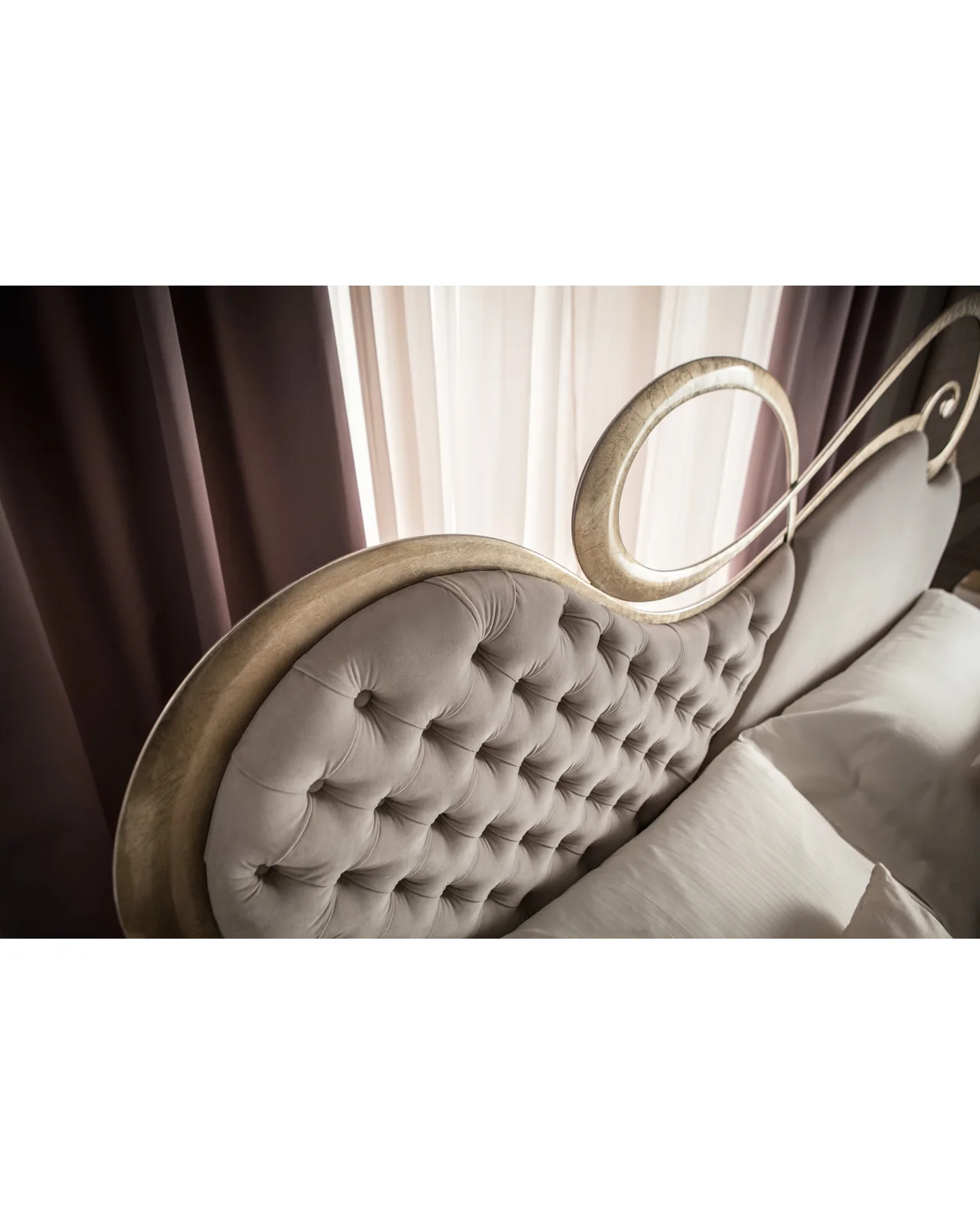 Letto Chopin di Cantori, in ambiente, foto 3 di 3, catalogo Nobili Design