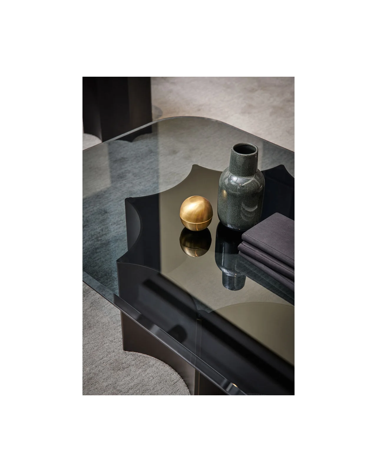 Florio coffee table by Cantori, in an interior setting, photo 5 of 7