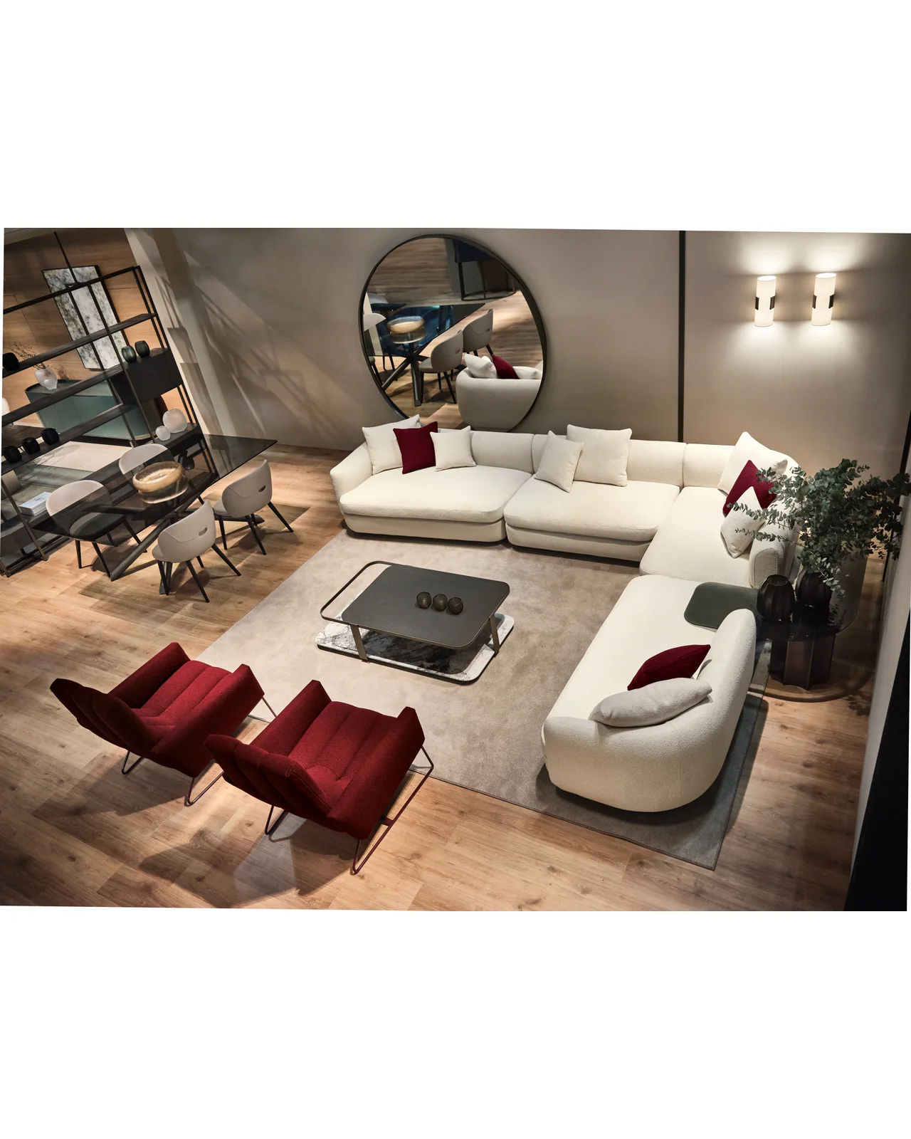 Gabrielle modular sofa by Cantori, in an interior setting, photo 3 of 8