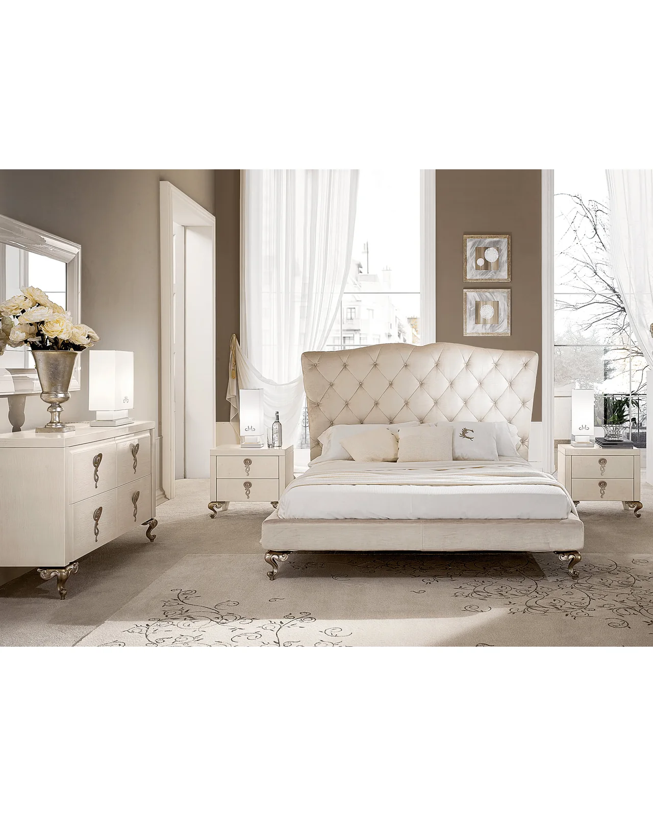 Letto George Alto di Cantori, in ambientazione, foto 3 di 3