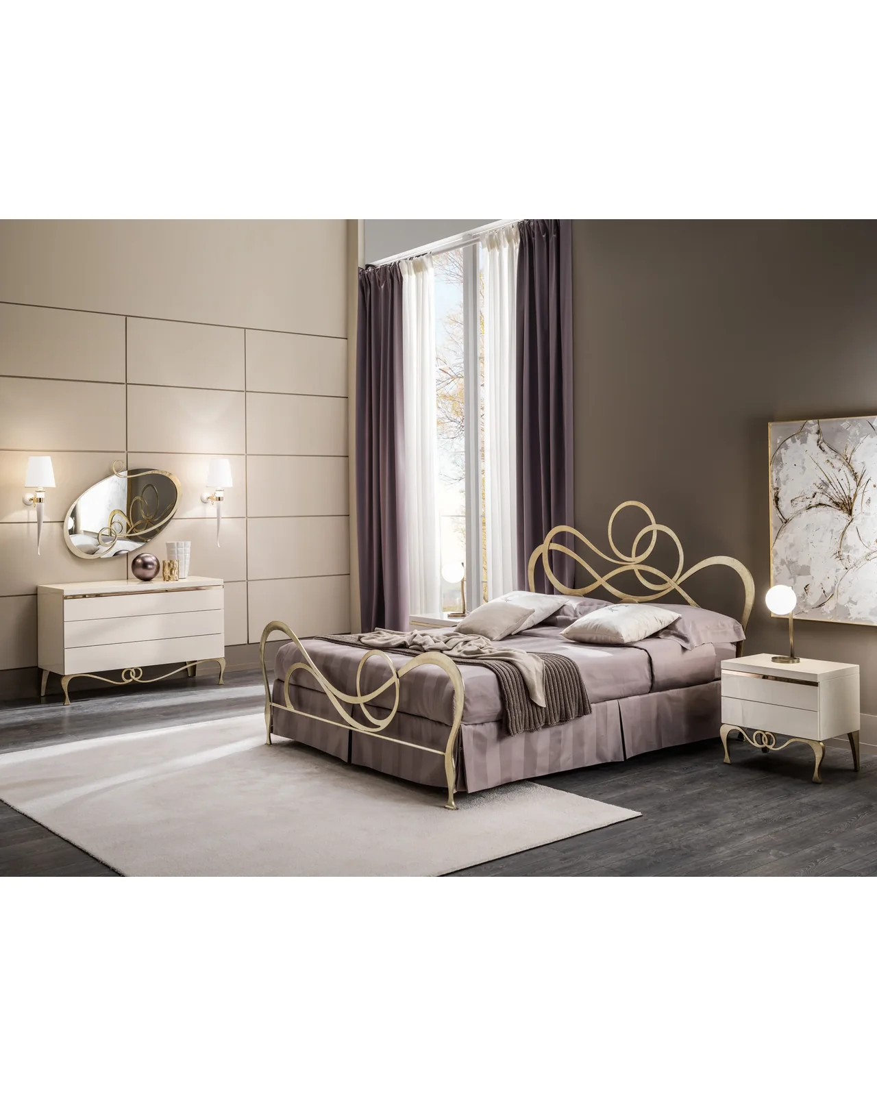 J'Adore bed by Cantori, in an interior setting, photo 5 of 5