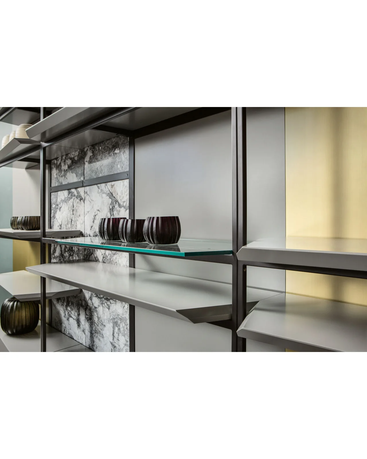 Macao wall unit composition by Cantori, in an interior setting, photo 5 of 13