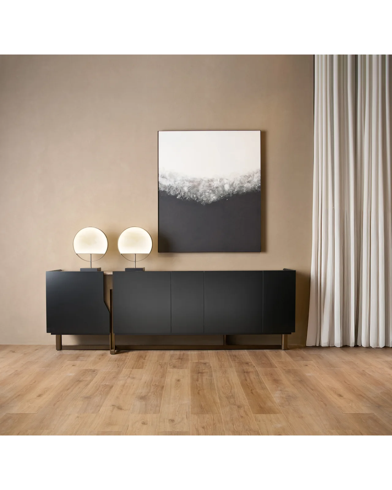 Mirage sideboard by Cantori, in an interior setting, photo 4 of 7